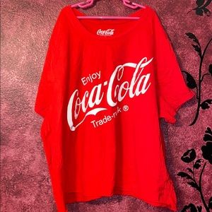 Coca-Cola Red Cropped T-Shirt